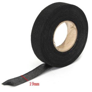 Poliesterski trap 19mm X 25 M Crno
